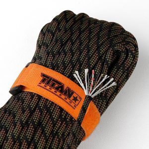 TITAN SurvivorCord Review - fishing line, copper wire, waxed jute, paracord all in one