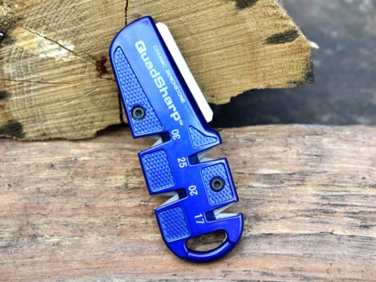 Lansky QuadSharp Review MultiAngle Pocket Knife Sharpener