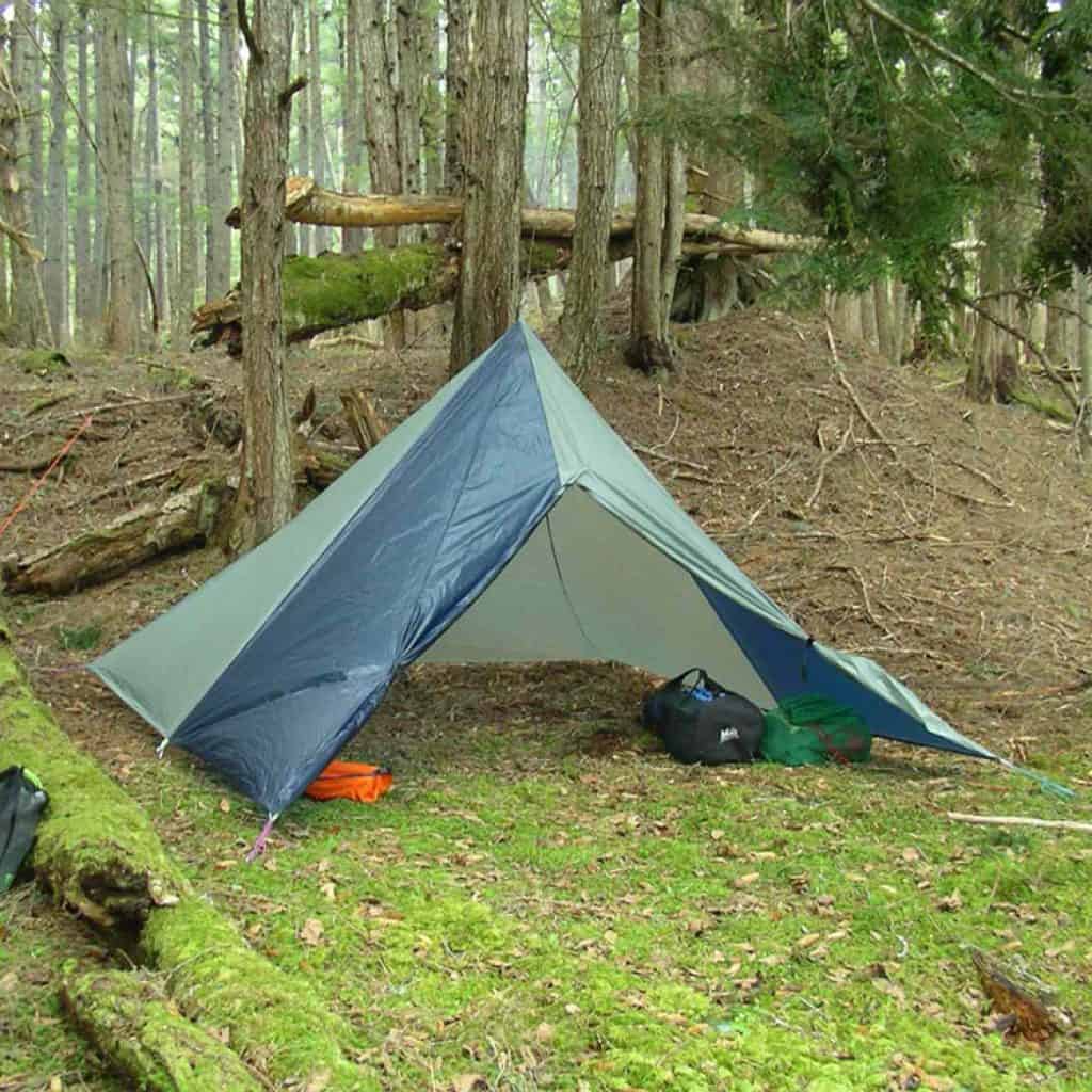 How to reduce pack weight by changing shelters