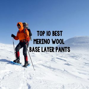 thumbnail image 2 of Double U Merino Wool Base Layer Boot Length Pant – Green 2 of 4