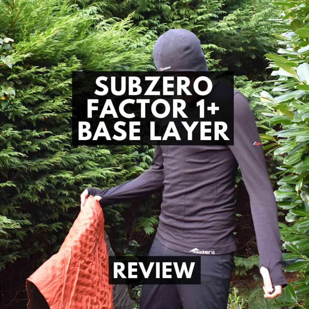 SubZero Factor 1 Plus Base Layer Review