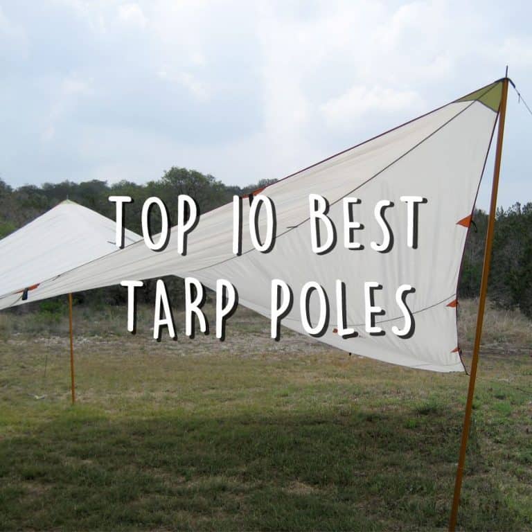 Top 10 Best Tarp Poles For Camping In 2022 Lightweight Tarp Poles