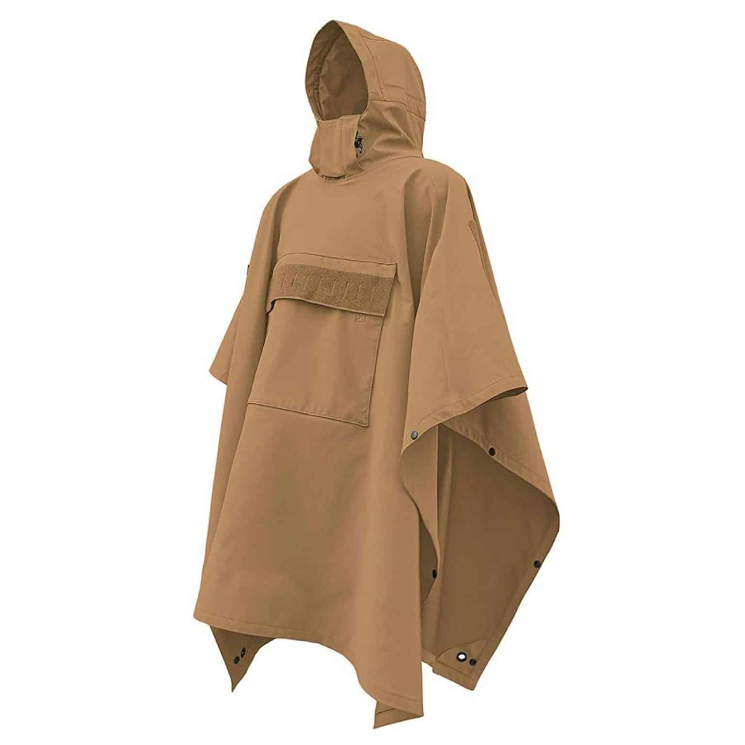 Outdoor Camping Winter Waterproof Adult Cotton Filled Wearable Cloak Cape Nylon Poncho Coat Sleeping Bag Poncho