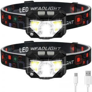 LHKNL 1000 Lumen Ultra-Light Bright LED Rechargeable Headlight