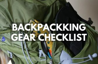 Ultimate backpacking gear checklist