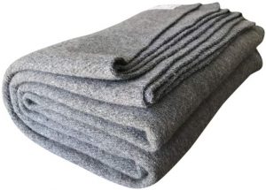 Woolly Mammoth Woolen Co. Merino Wool Camping Blanket