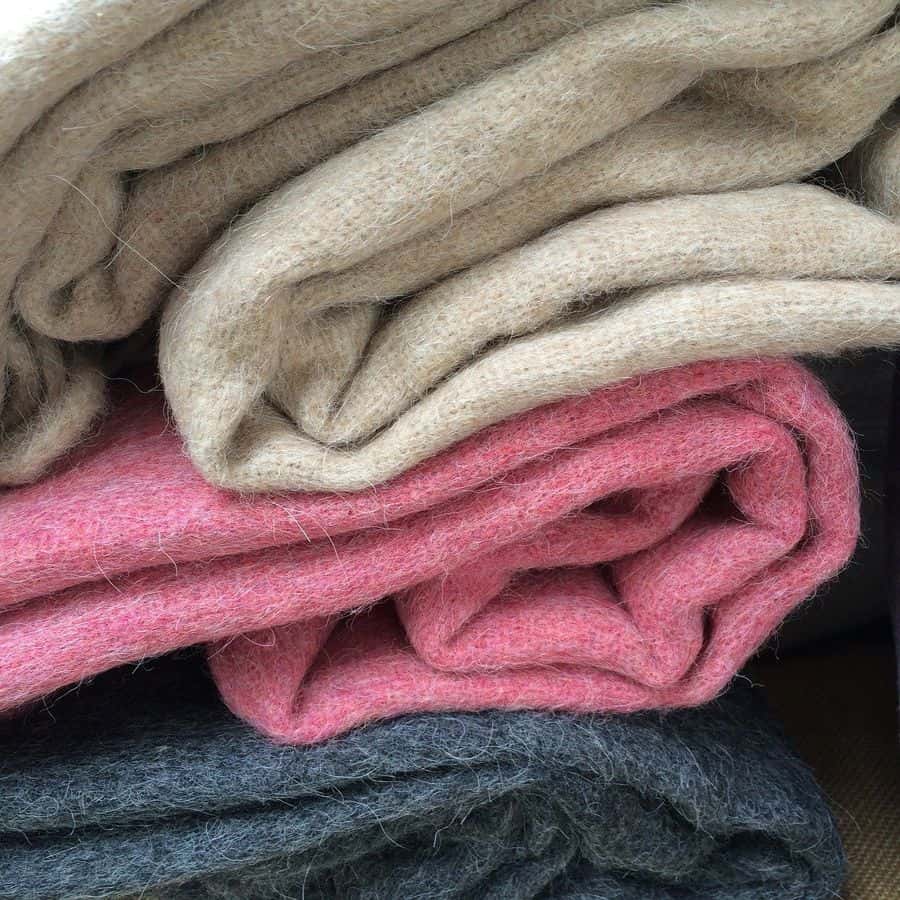alpaca wool camp blankets