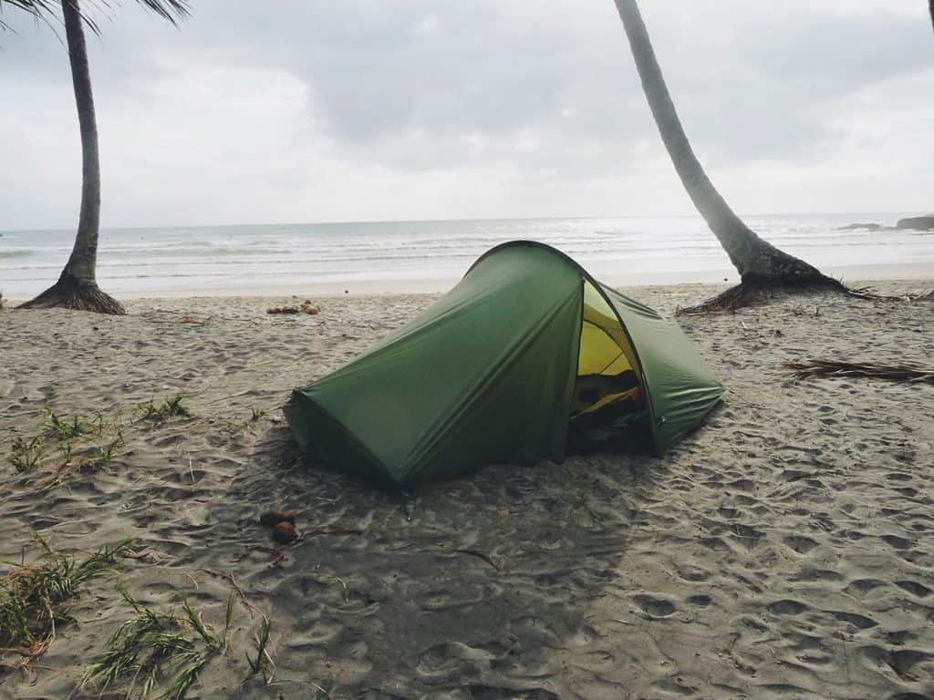guide to camping at the beach