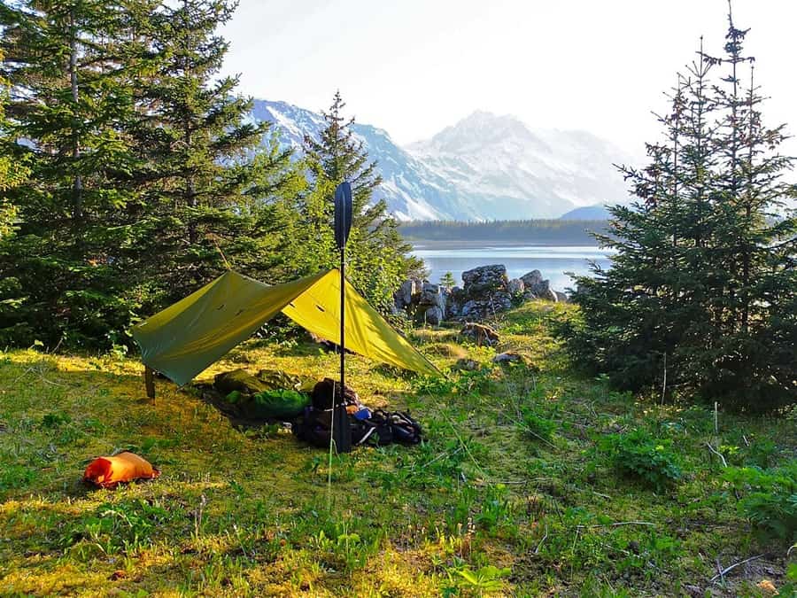tarp camping in national parks
