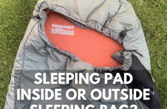 sleeping pad inside your sleeping bag