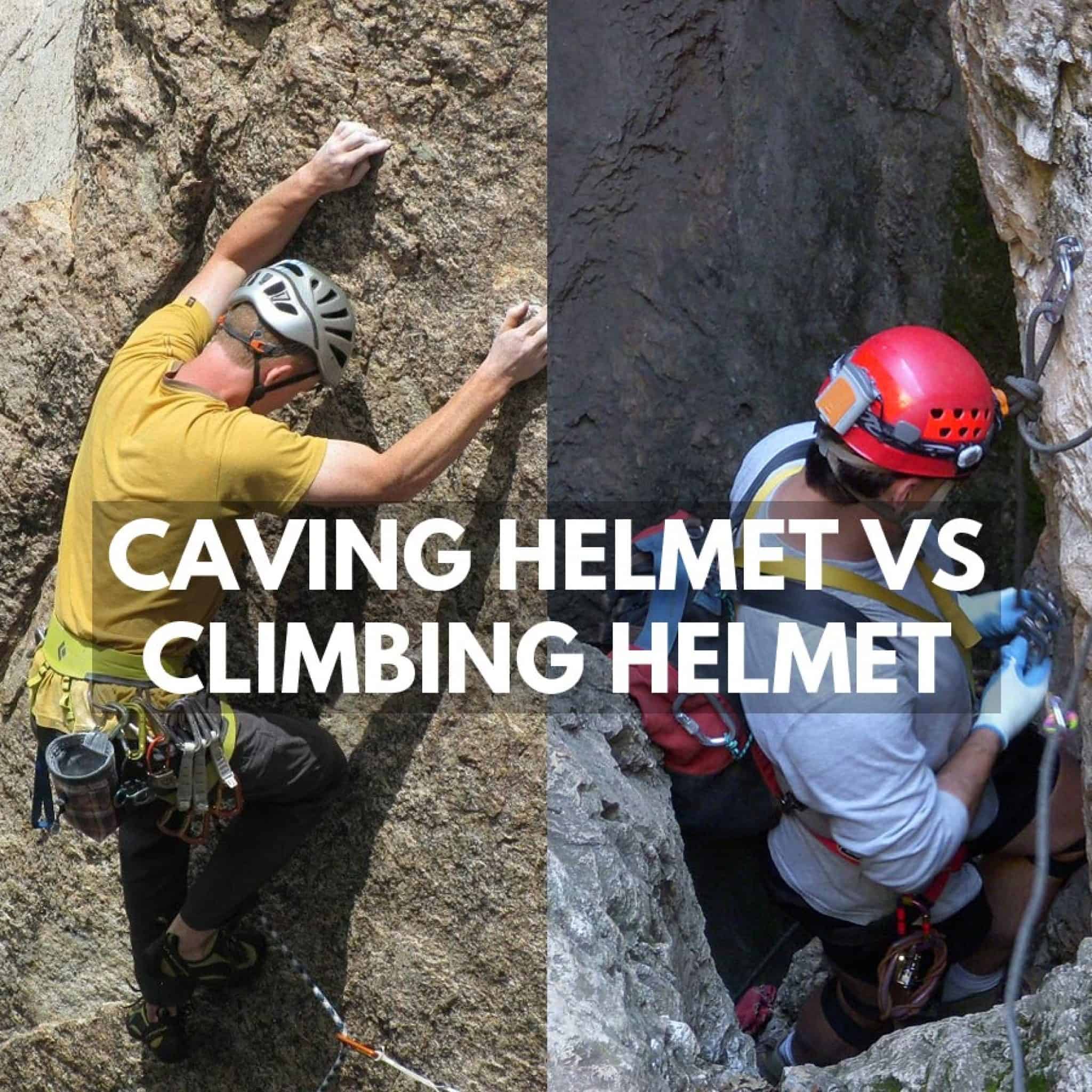 The Difference Between A Caving Helmet Vs Climbing Helmet