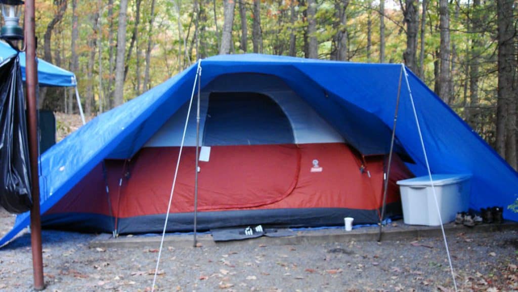 Using A Tarp Over Tent When Camping
