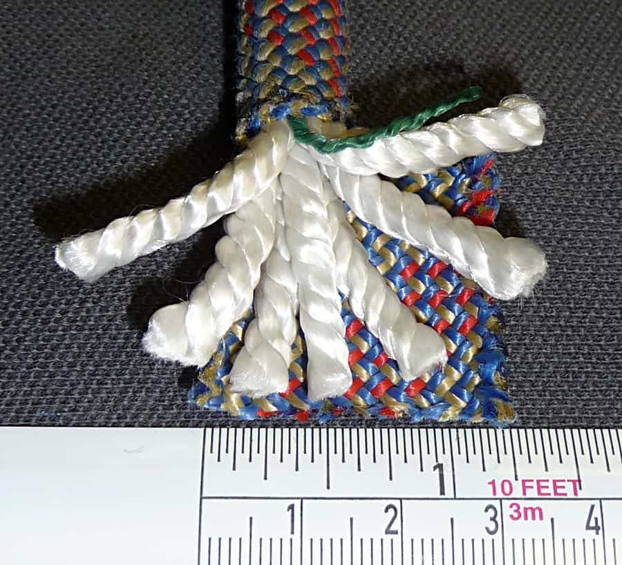 Hammock Ridgeline Rope Fibers