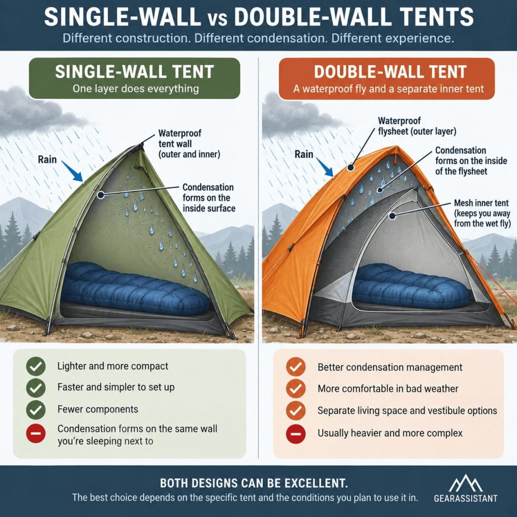 Single Wall Vs Double Wall Tents guide image