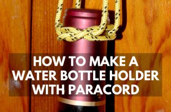 How to Make a Water Bottle Holder with Paracord
