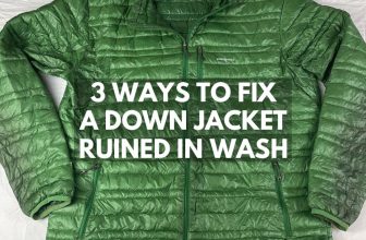3 ways to fix a Down Jacket Ruined In Wash