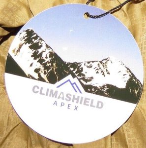 Climashield Apex Synthetic Down