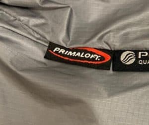 Primaloft Synthetic FIll Insulation