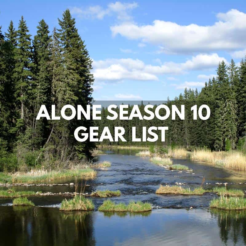 Alone Season 10 Gear List