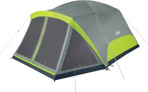 Coleman Skydome 8-Person Screen Room Tent With Dark Room Technology