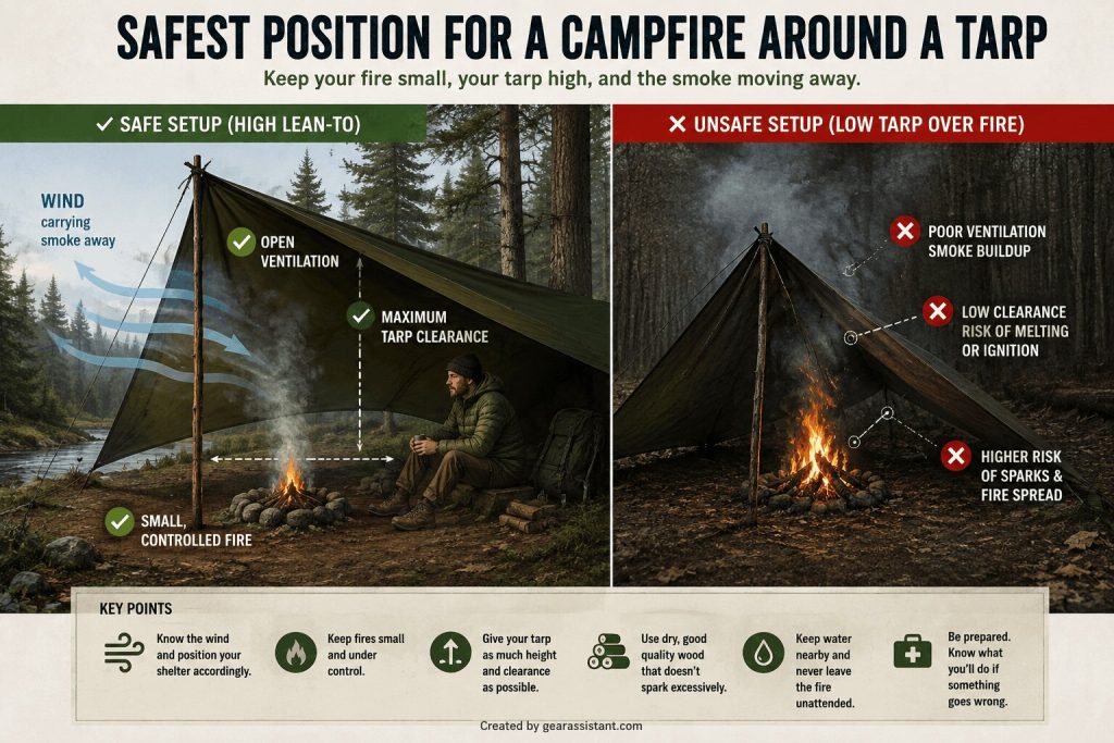Campfire Tarp Safety Guide