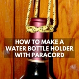 How to Make a Water Bottle Holder with Paracord the Easy Way